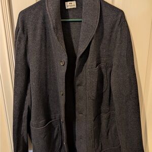 Uniqlo Dark Gray Knit Cardigan